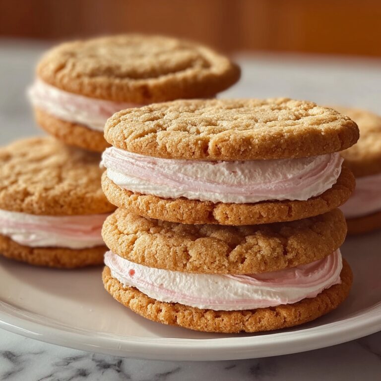 Lemon Strawberry Cheesecake Sandwich Cookies Recipe