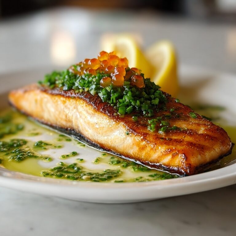 Trout with Chive Butter Recipe