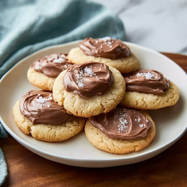 Soft Cream Cheese Cookies With Nutella Glaze Recipe