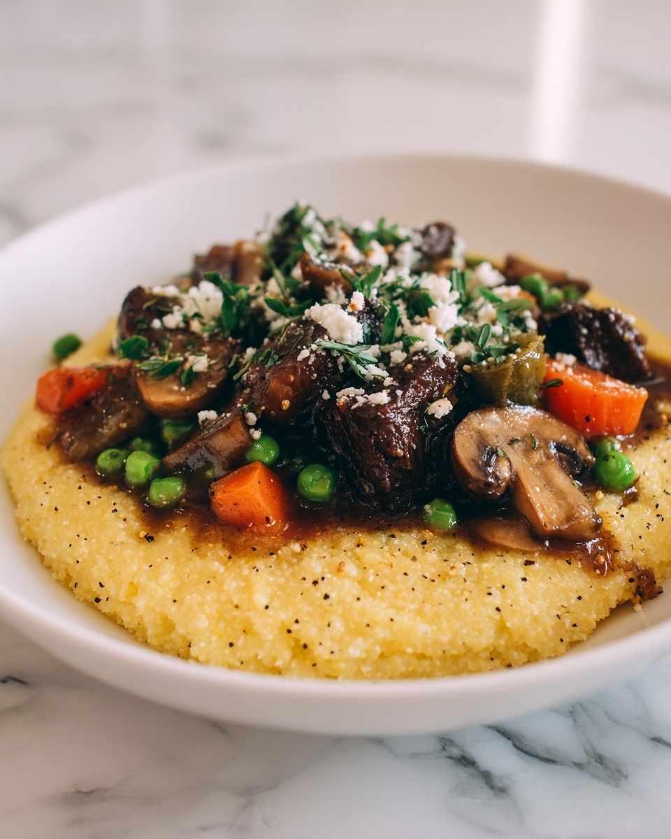 Slow Cooker Italian Beef Stew Recipe - Recipe Image