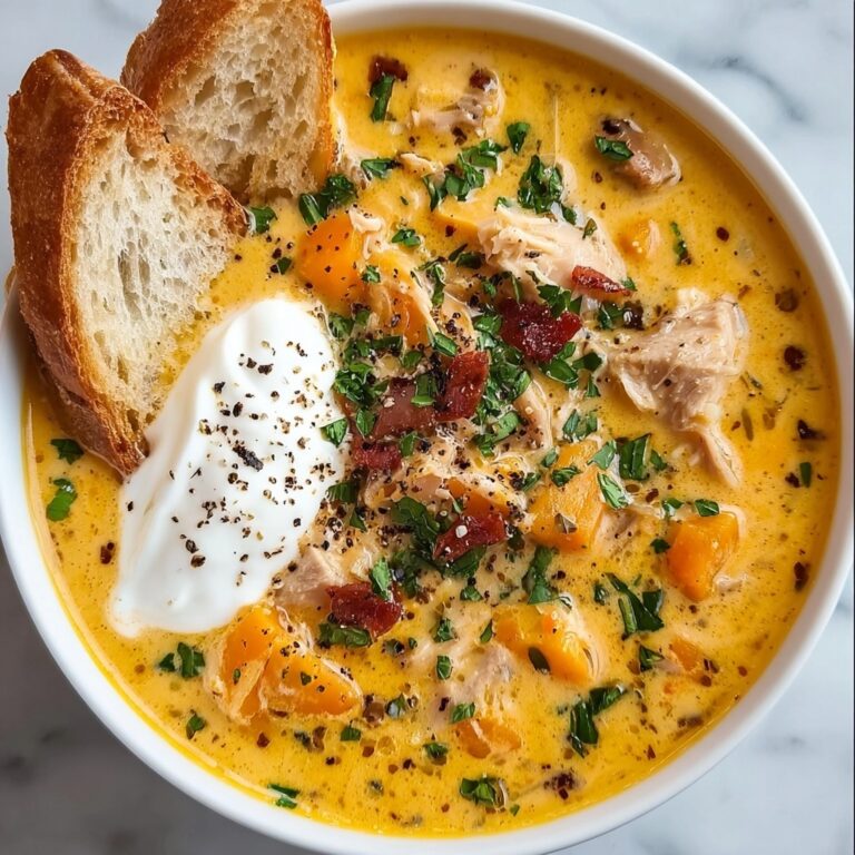 Creamy Chicken Butternut Soup Recipe