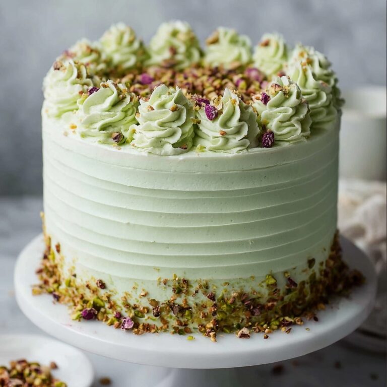 Vanilla Bean Pistachio Cake Recipe
