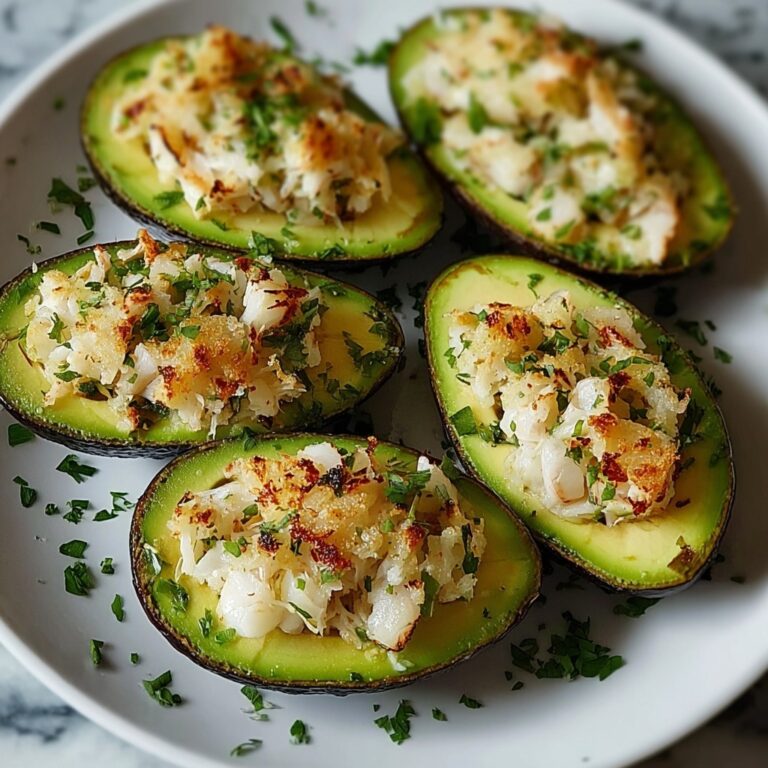 Crab Stuffed Avocados Recipe