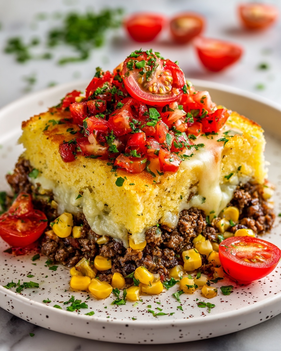 Jiffy Cornbread Taco Bake Recipe - Recipe Image