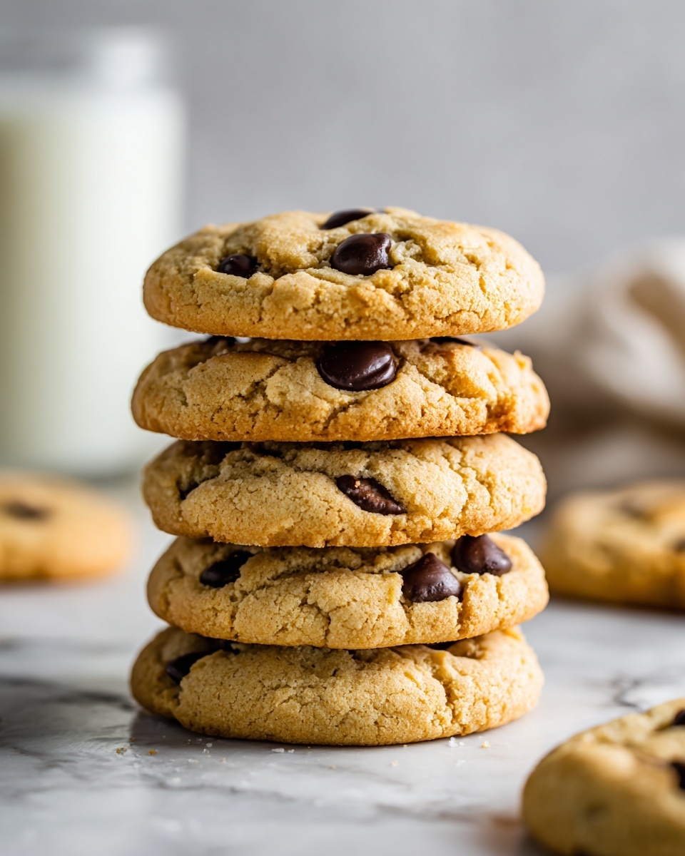 Eggless Chocolate Chip Cookies Recipe - Recipe Image
