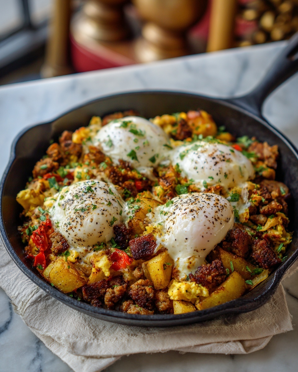 Delicious Potato Egg Scramble Recipe - Recipe Image