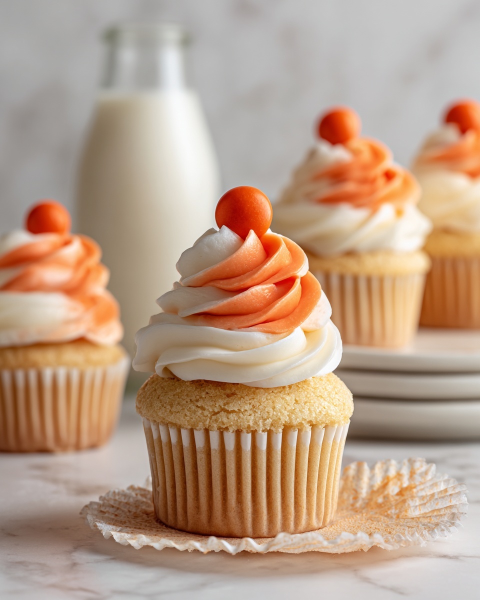 Dreamsicle Cupcakes Recipe - Recipe Image