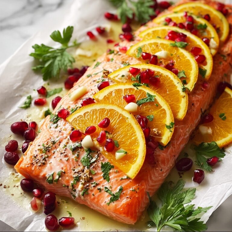 Christmas Baked Salmon Recipe