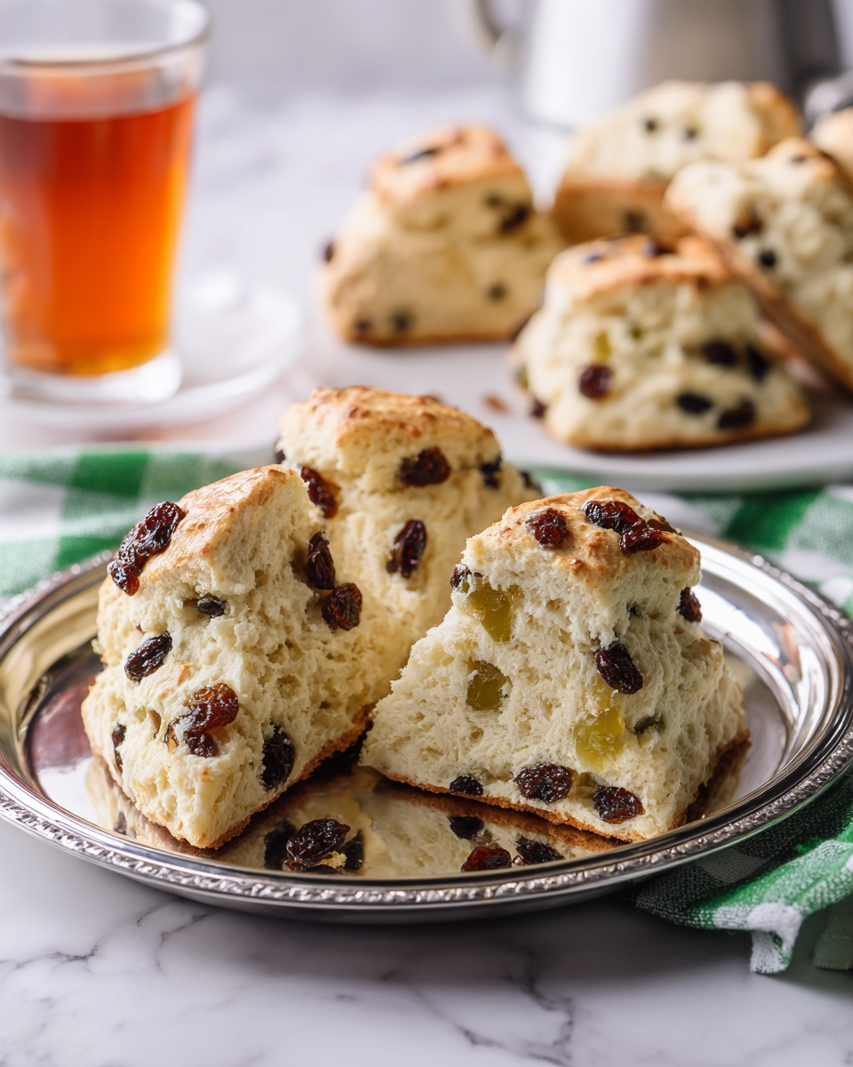 Irish Soda Bread Scones Recipe - Recipe Image