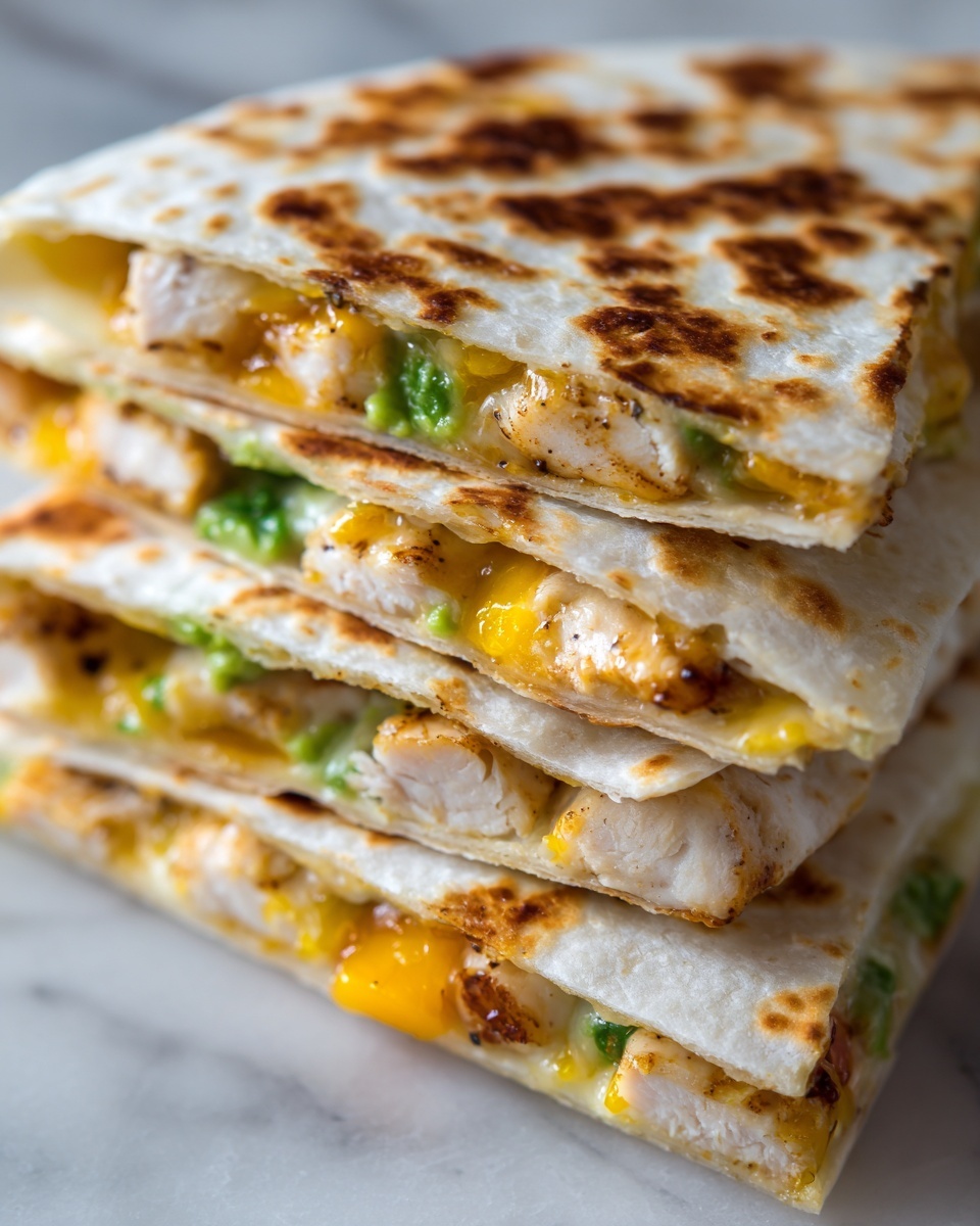 Chicken and Avocado Quesadillas Recipe - Recipe Image