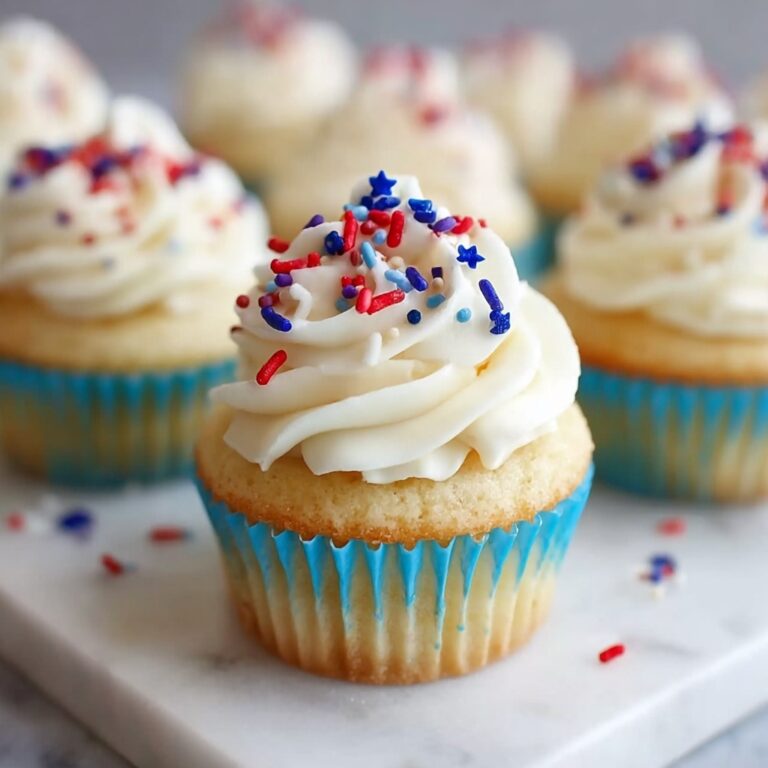 Festive Fourth of July Cupcakes Recipe