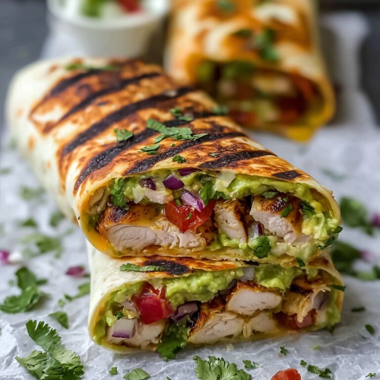 Chipotle Ranch Grilled Chicken Burrito Recipe