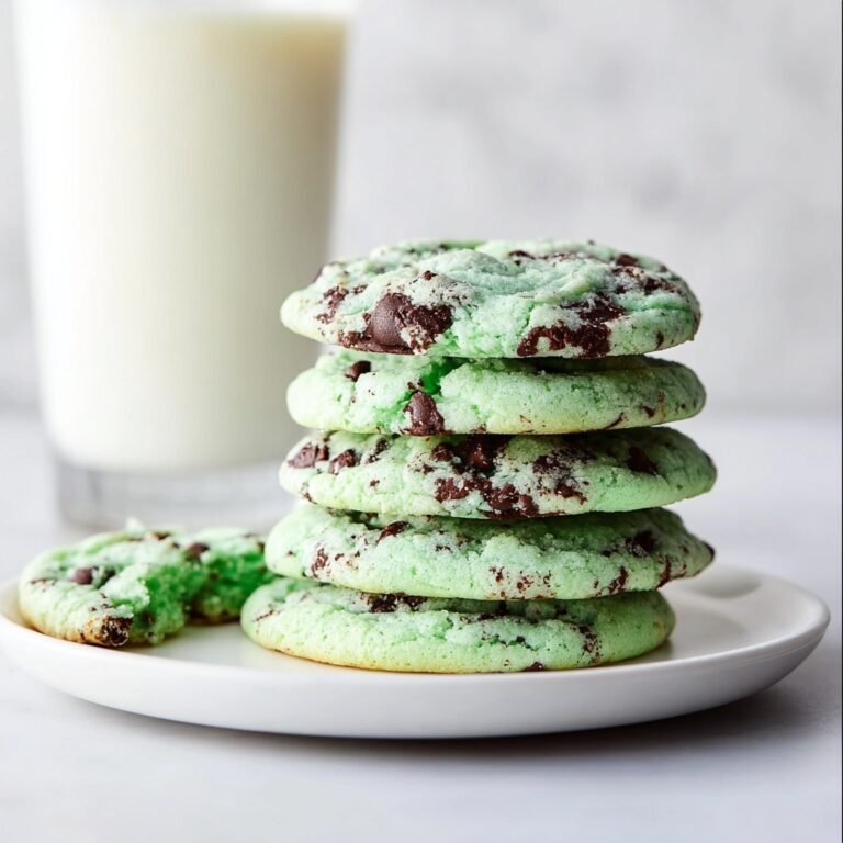 Mint Chocolate Chip Cookies Recipe