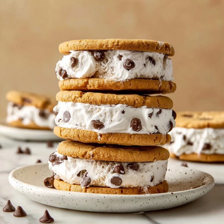 Cookie Ice Cream Sandwiches (Homemade Chipwich) Recipe