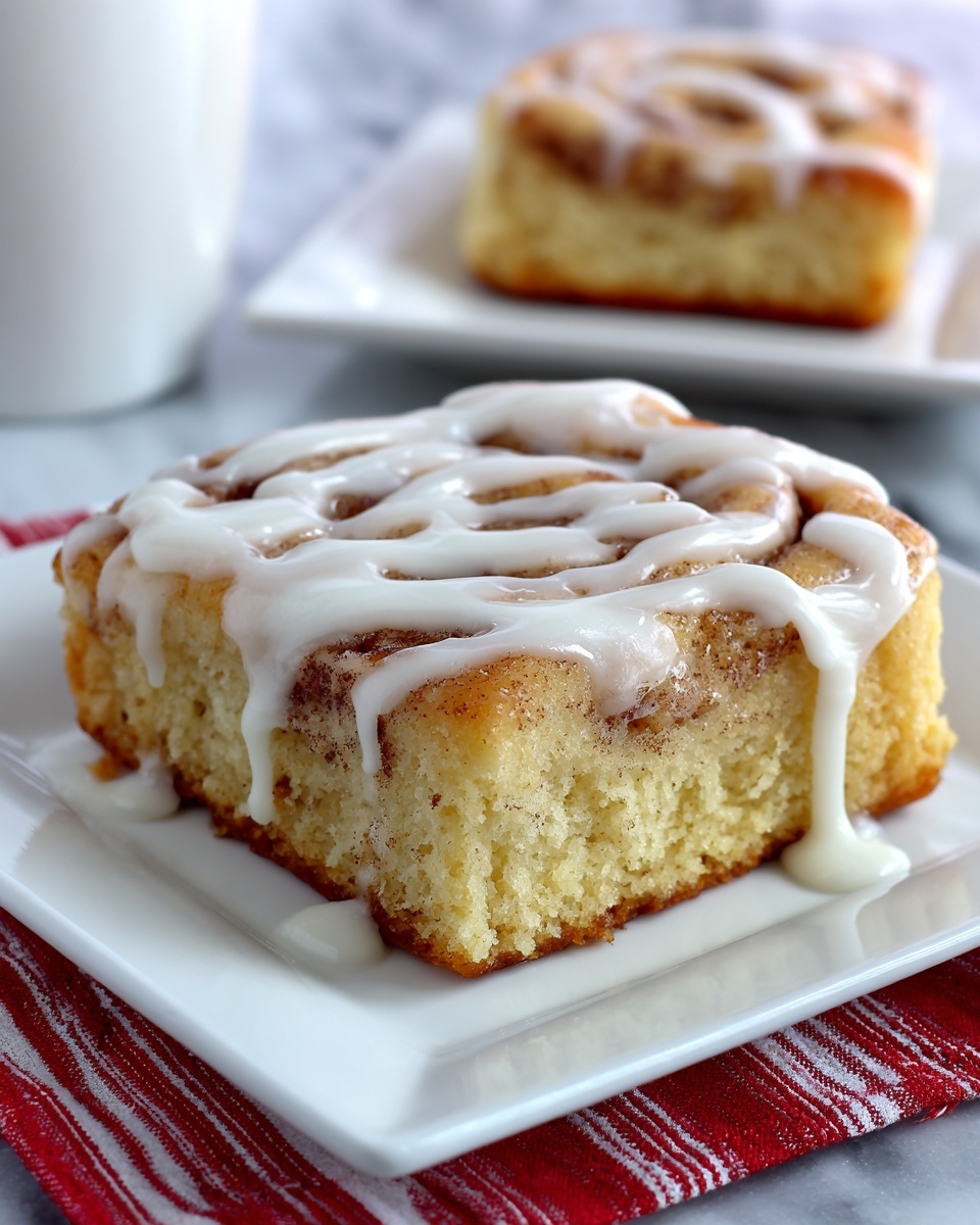 High-Protein Cinnamon Roll Baked Oatmeal Recipe - Recipe Image