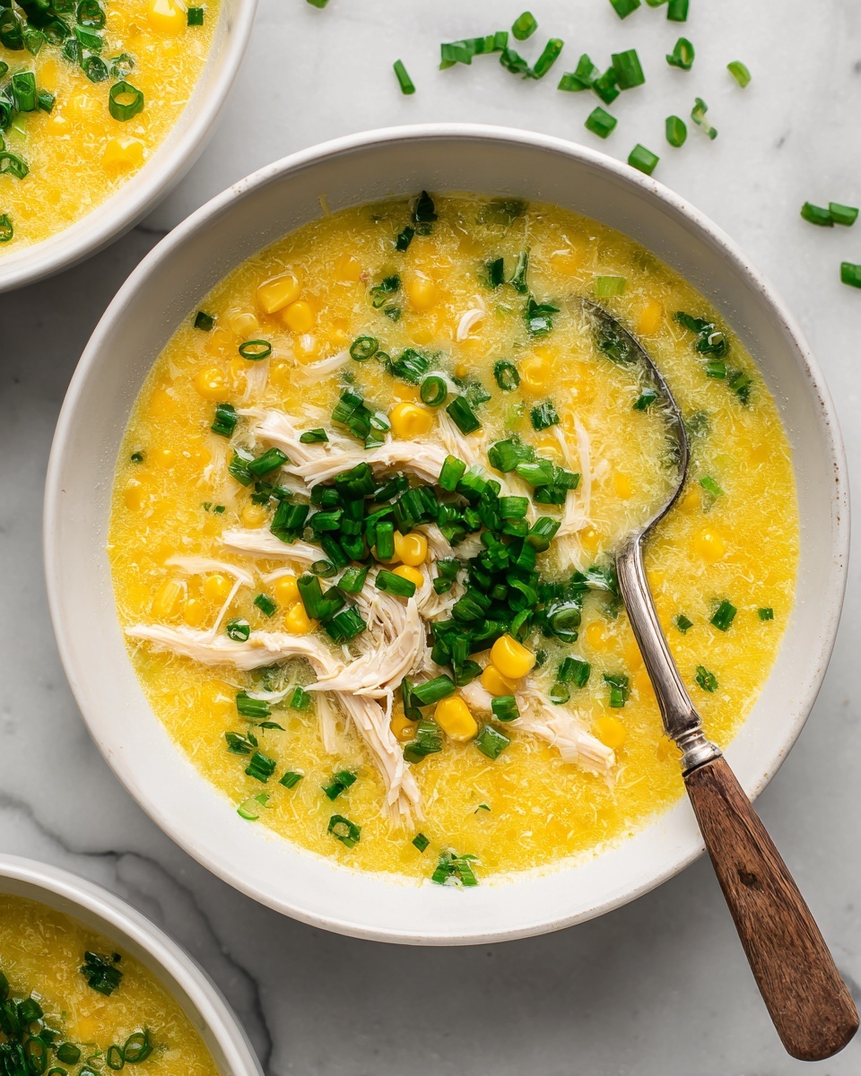 Chicken and Sweet Corn Soup Recipe - Recipe Image
