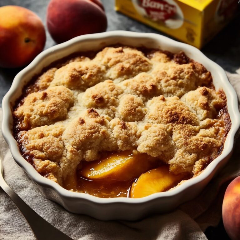 Peach-Pecan Cobbler Recipe