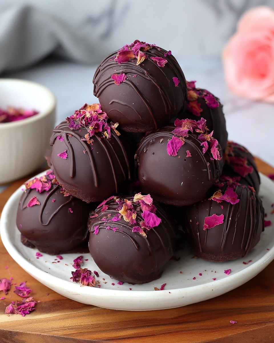 Fudgy Chocolate Beet Truffles Recipe - Recipe Image