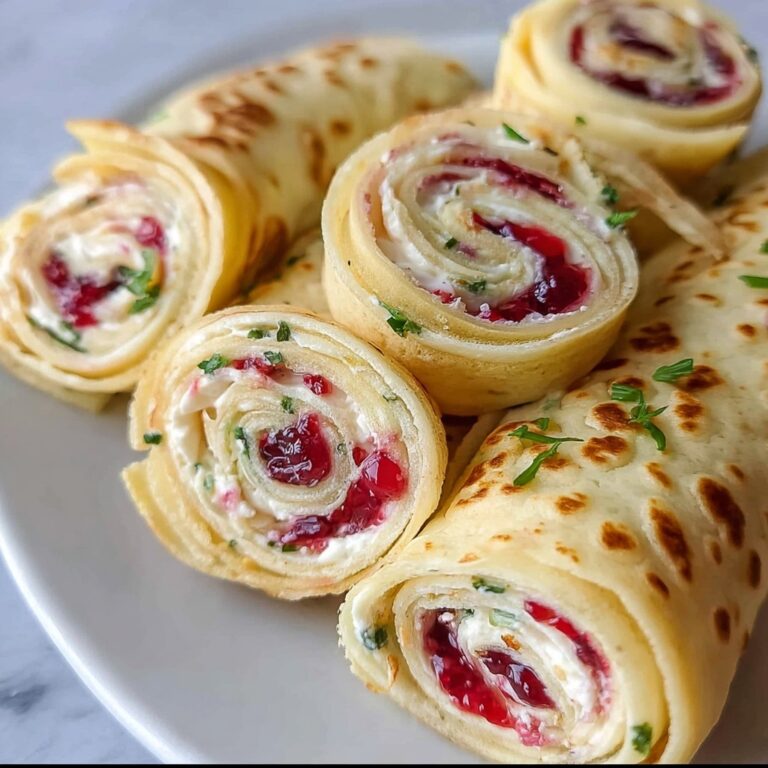 Festive Cranberry Feta Pinwheels with Cream Cheese Bliss Recipe