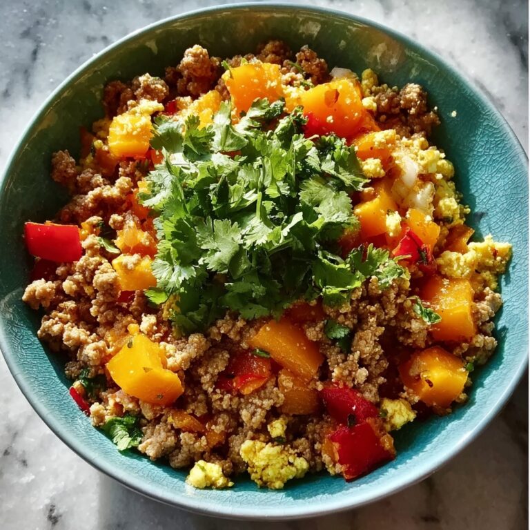 Spicy Cauliflower Rice with Ground Turkey Recipe