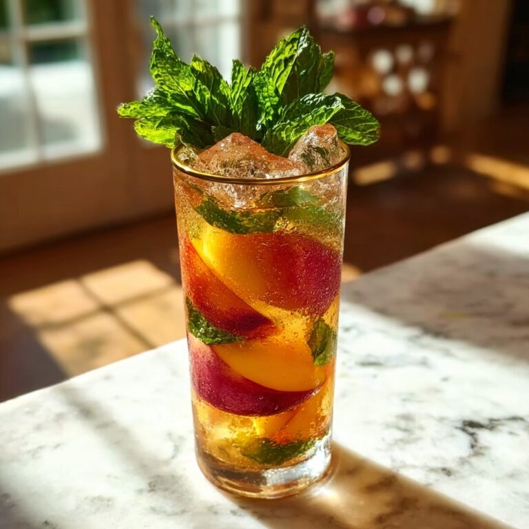 Beach Peach Lemonade Cocktail Recipe