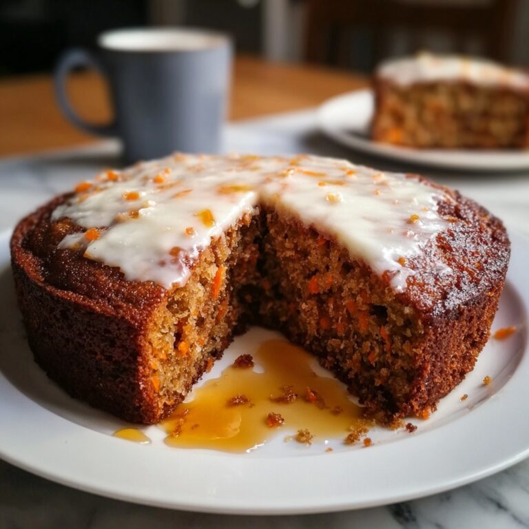 Apricot Almond Carrot Cake with Rose Cream Recipe