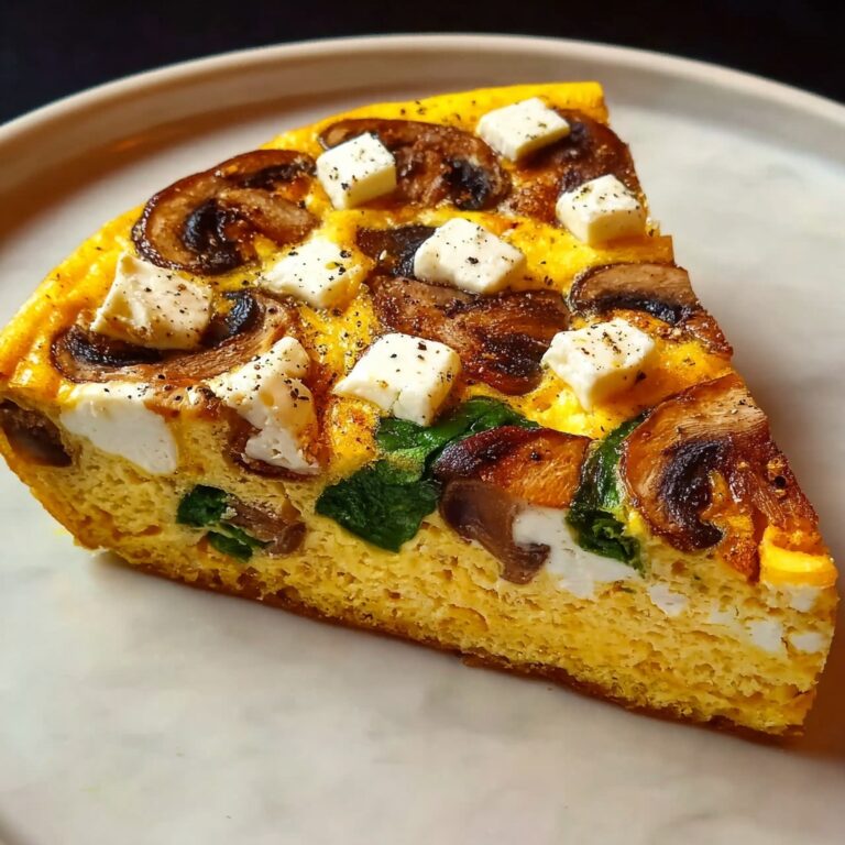 Pumpkin, Mushroom, and Spinach Frittata Recipe