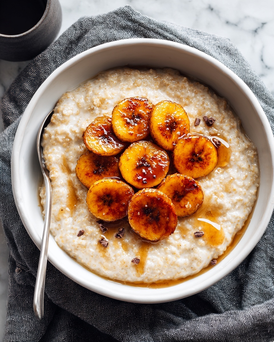 Caramelized Banana Porridge Recipe - Recipe Image