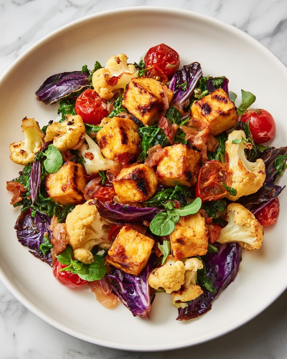 Harissa Tofu Salad Recipe - Recipe Image