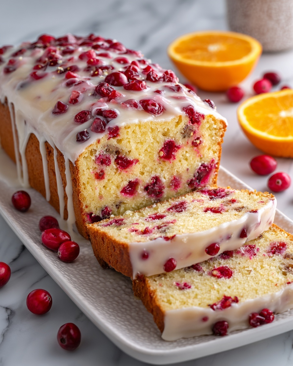 Easy Cranberry Orange Quick Bread Recipe - Recipe Image