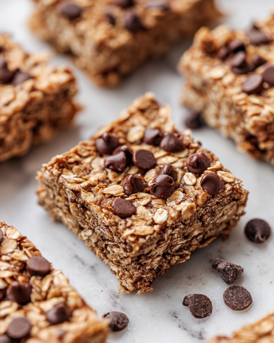 Oatmeal Chocolate Chip Bars Recipe - Recipe Image
