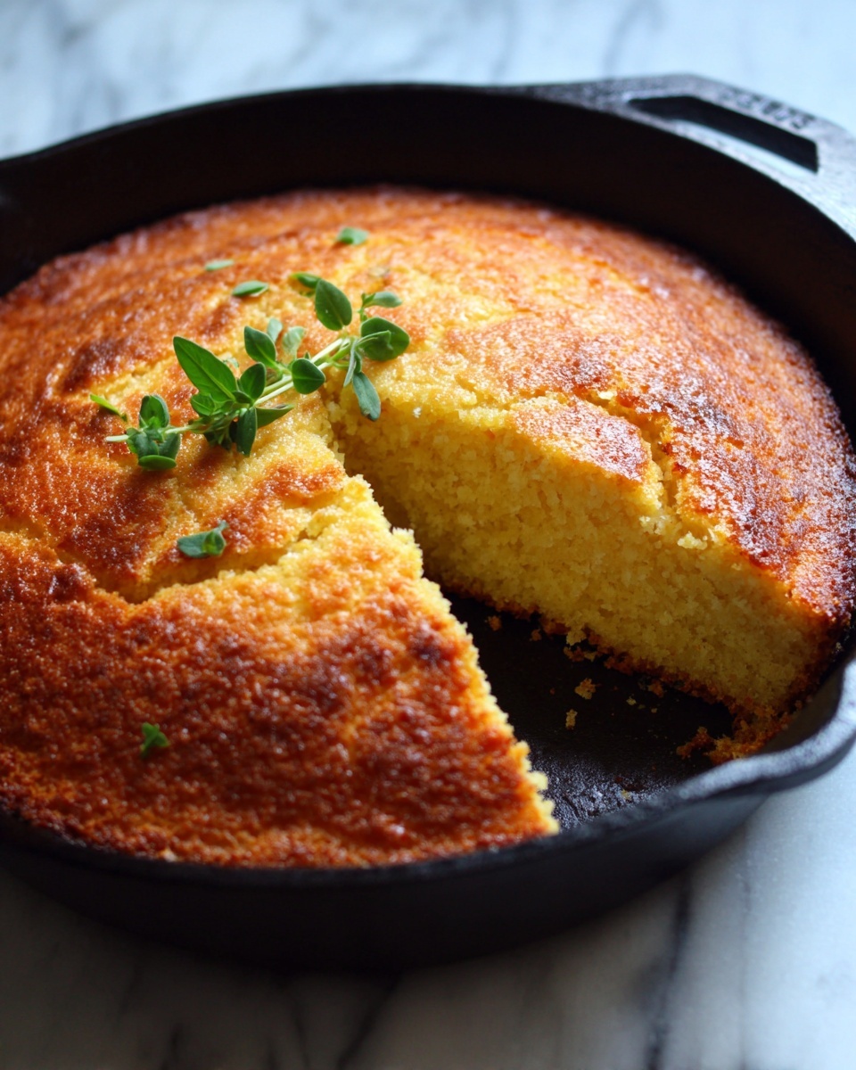 Grandmother's Buttermilk Cornbread Recipe - Recipe Image