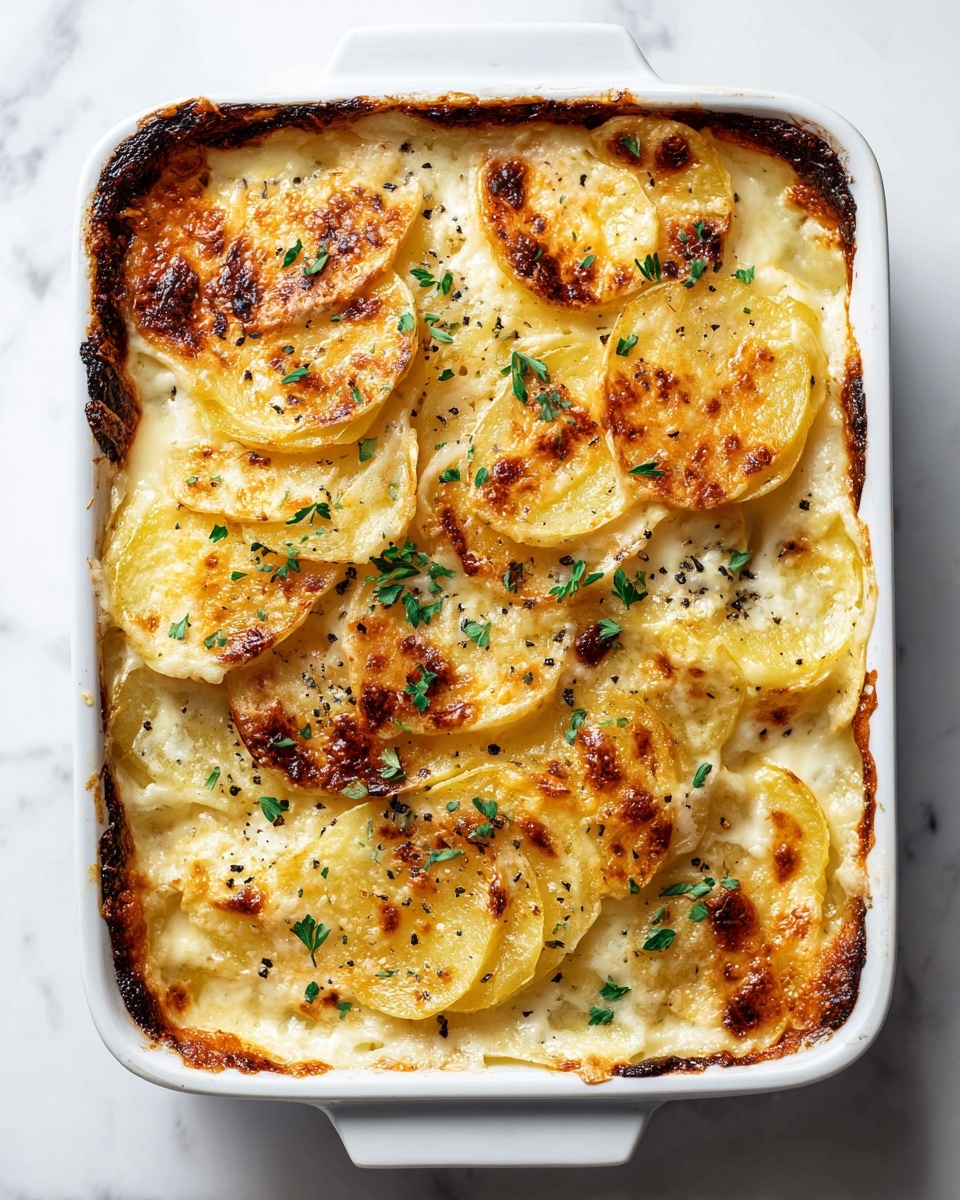 Cheesy Scalloped Potatoes: The Ultimate Comfort Food Recipe - Recipe Image