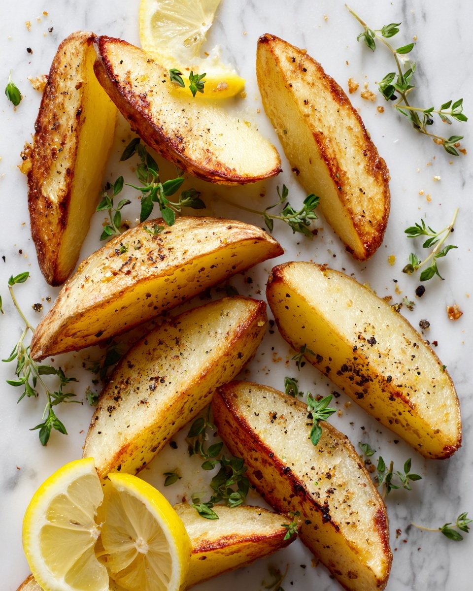 Greek Lemon Potatoes Recipe - Recipe Image