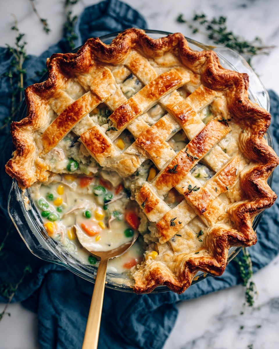 Individual Chicken Pot Pies Recipe - Recipe Image