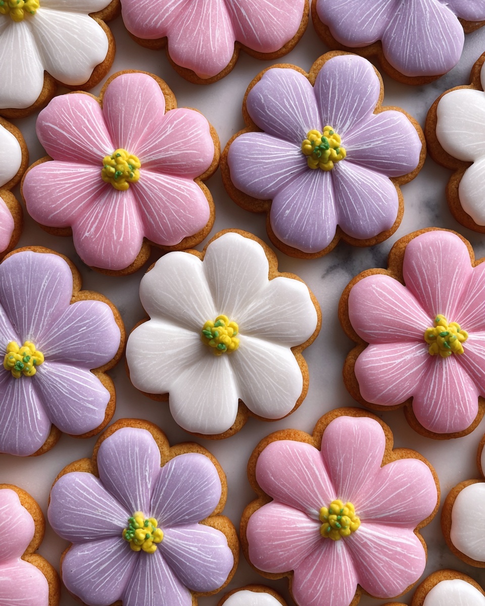 Flower Cookies Recipe - Recipe Image