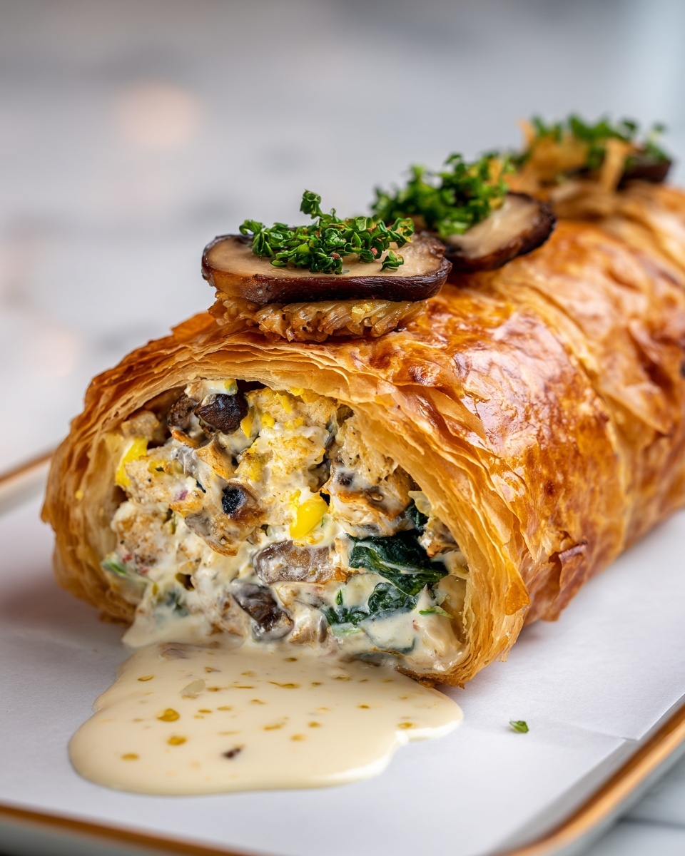 Cheesy Baked Vegetable Rolls Recipe - Recipe Image