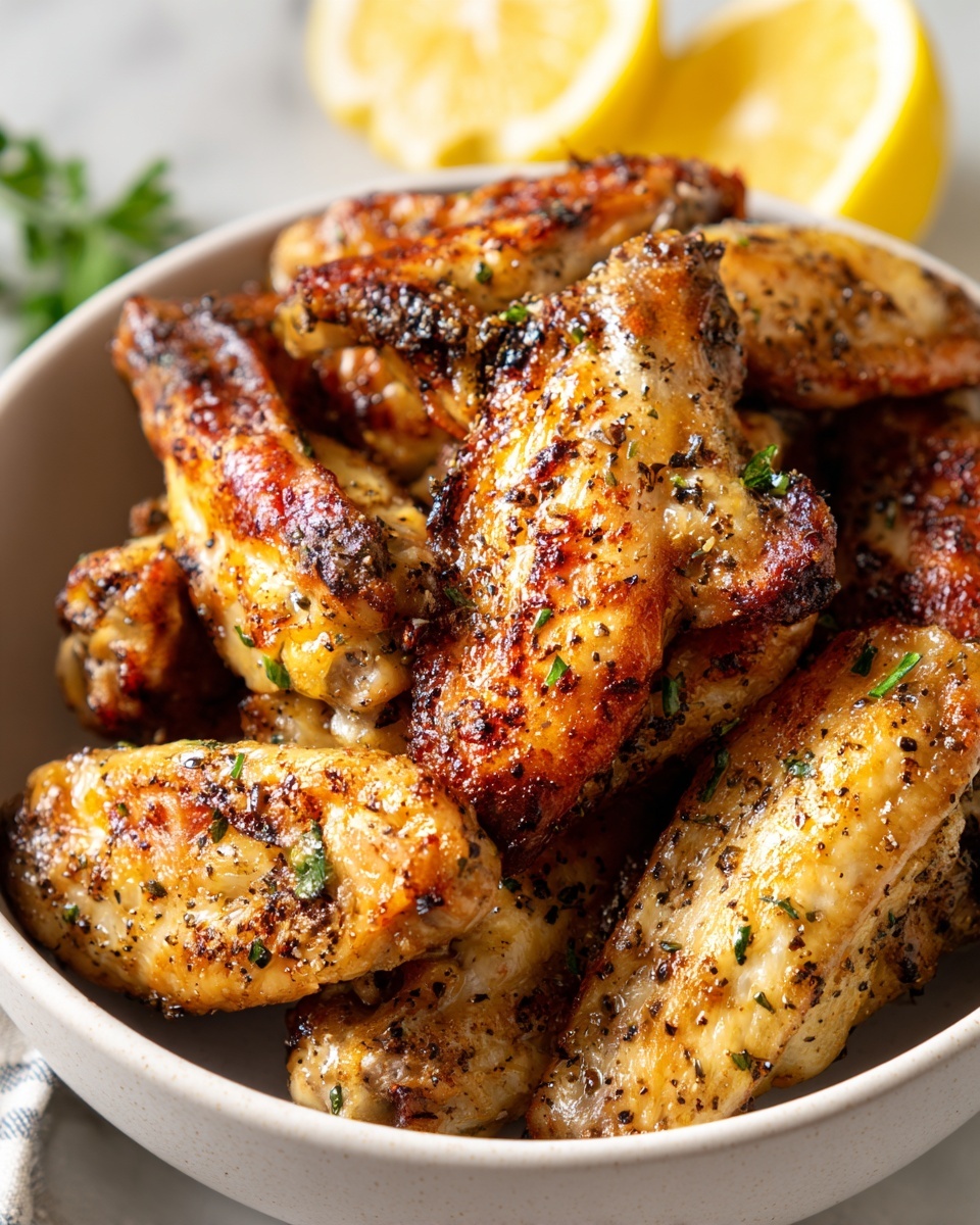 Lemon Pepper Wings Recipe - Recipe Image