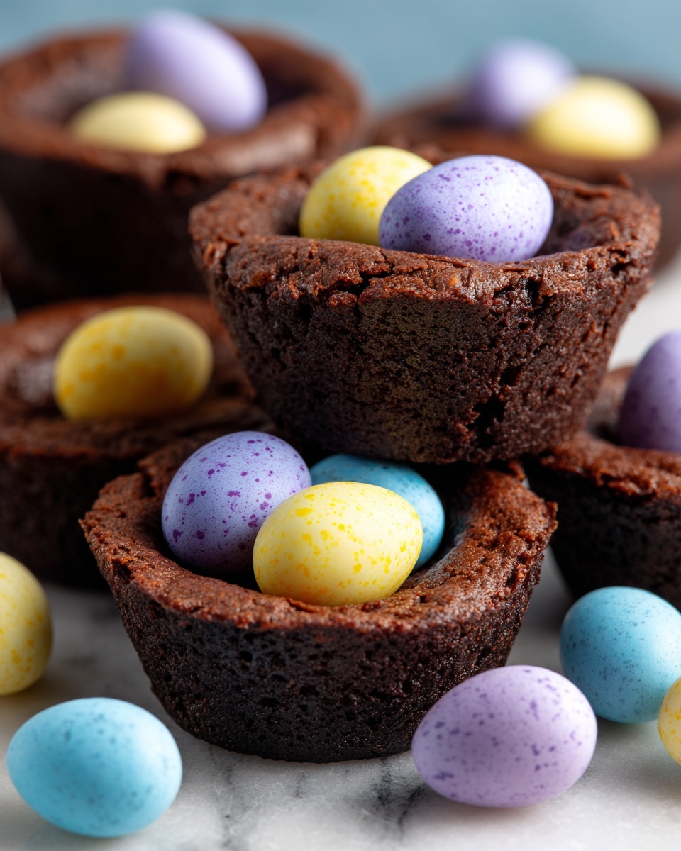 Mini Egg Brownie Bites Recipe - Recipe Image