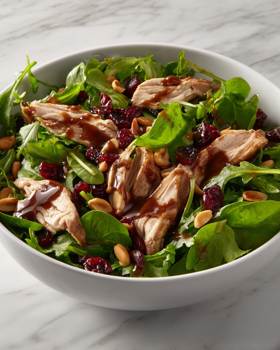 Asian Chicken Cranberry Salad Recipe - Recipe Image