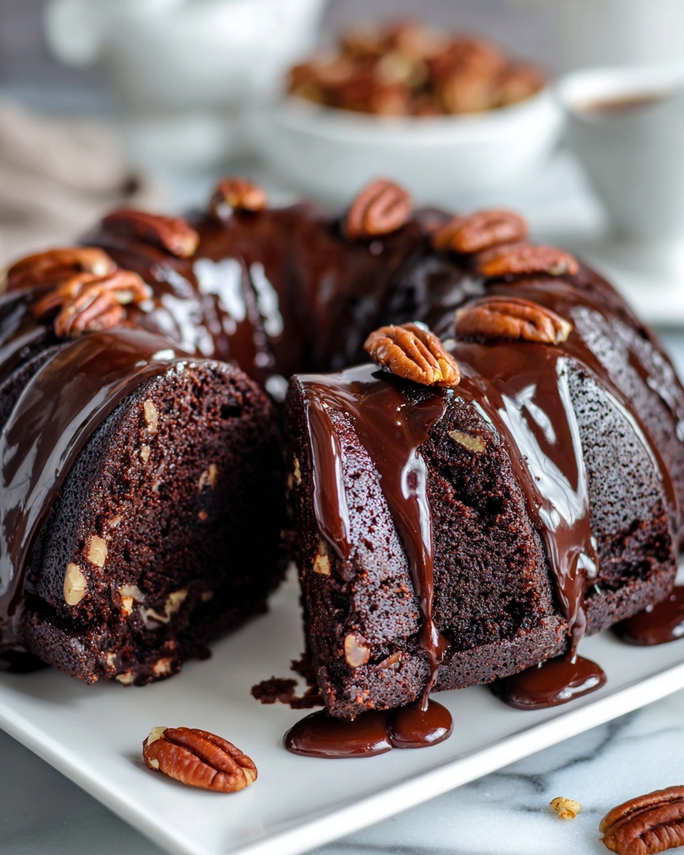 Chocolate Pecan Dream Cake Recipe - Recipe Image