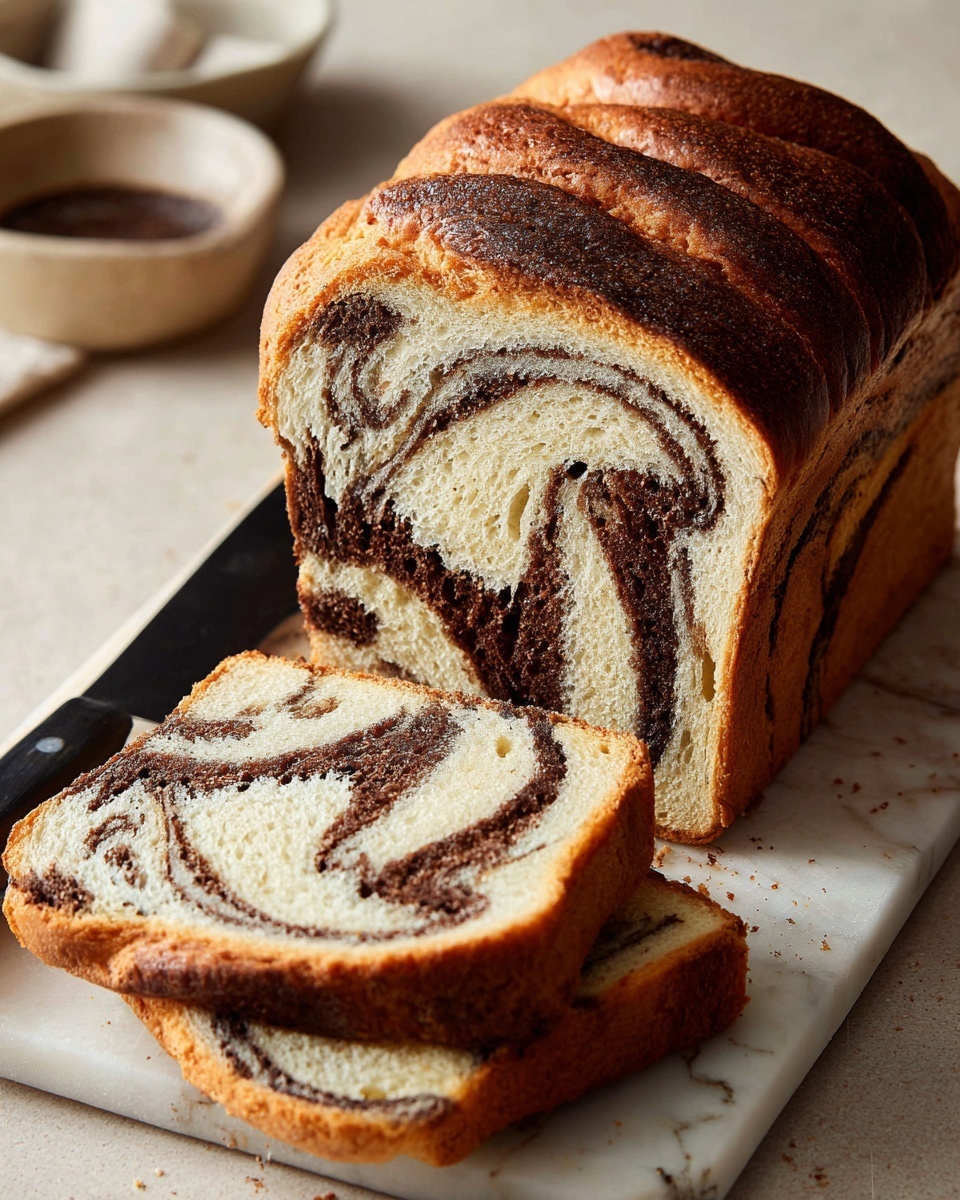 Marble Rye Bread Recipe - Recipe Image