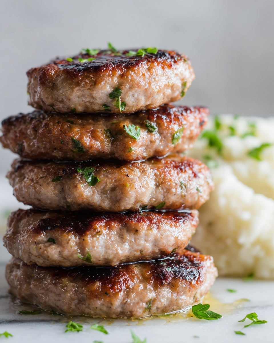 Lebanese Kafta Grilled Kebabs Recipe - Recipe Image