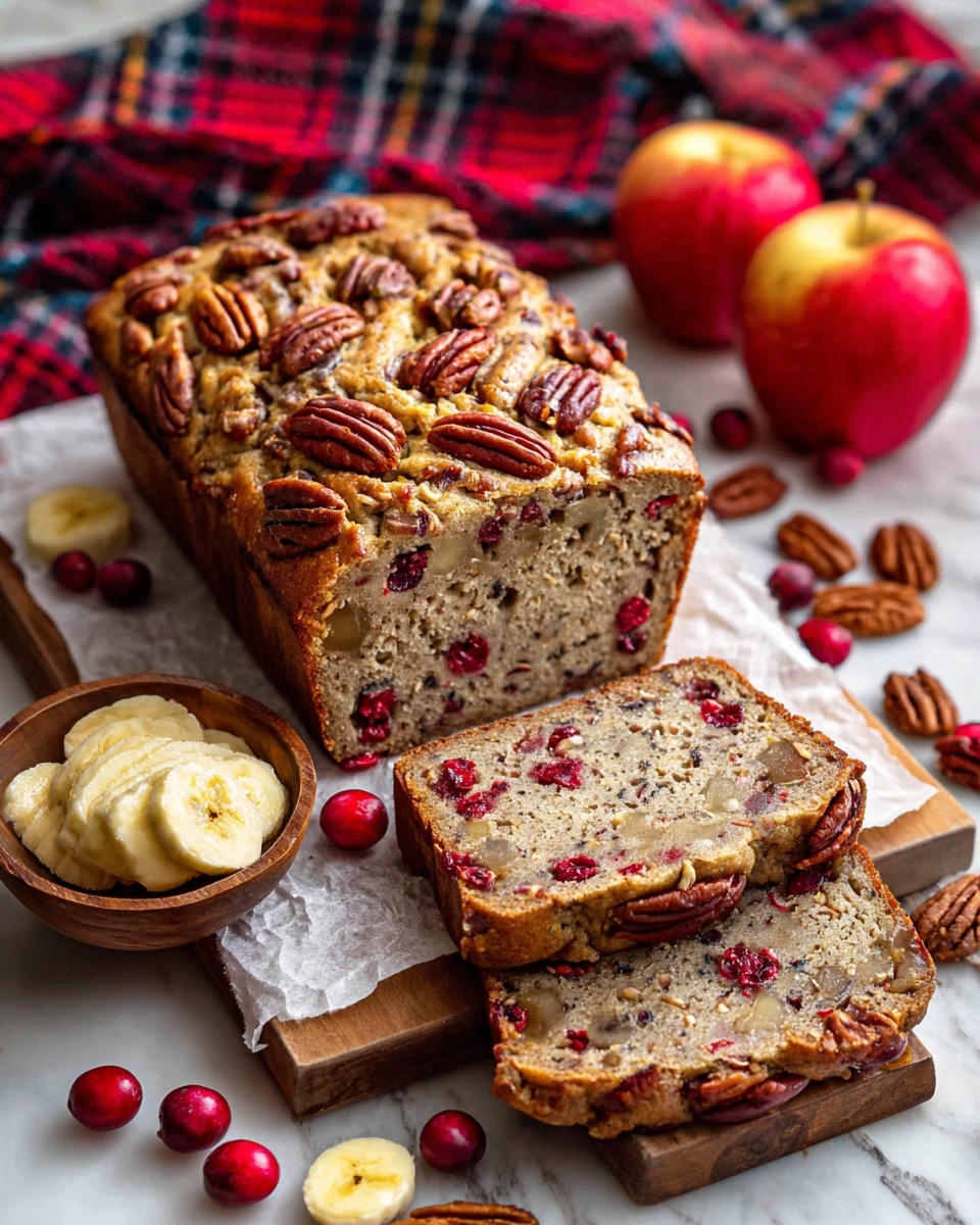 Easy Cranberry Banana Nut Bread Recipe - Recipe Image
