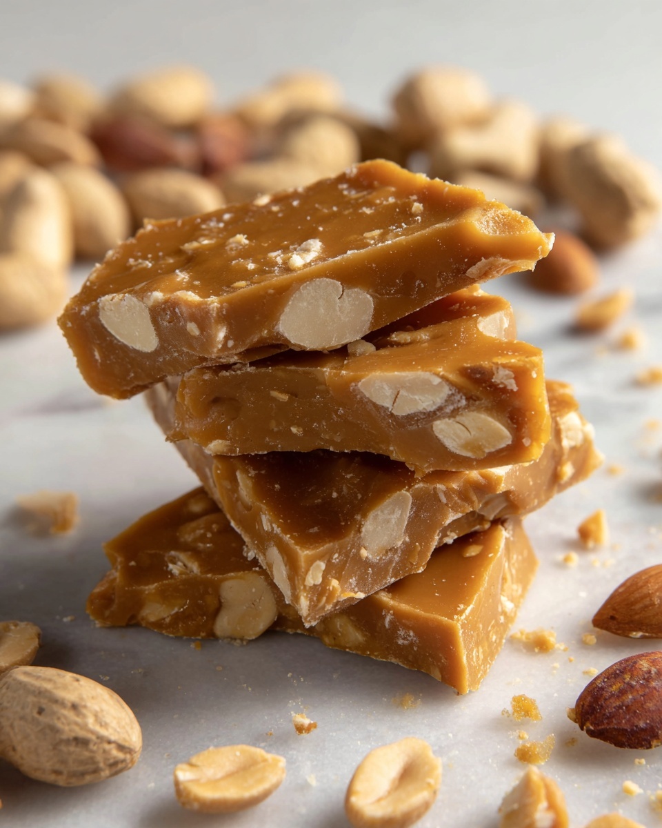Best Peanut Brittle (Old-Fashioned Candy) Recipe - Recipe Image