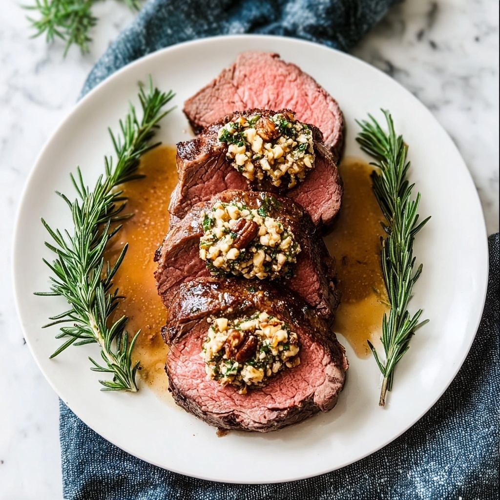 Christmas Stuffed Beef Tenderloin: The Ultimate Holiday Delight Recipe - Recipe Image
