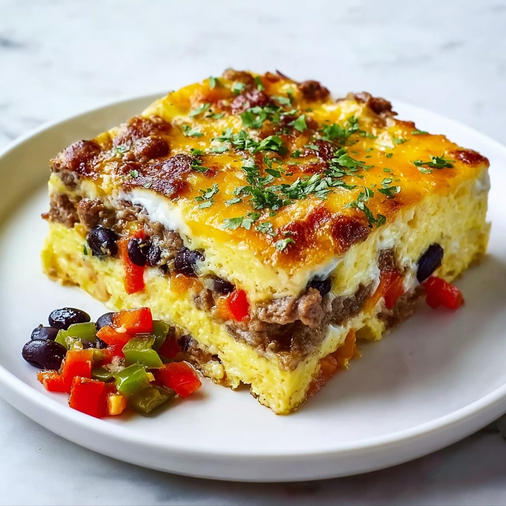 Breakfast Burrito Casserole Recipe - Recipe Image