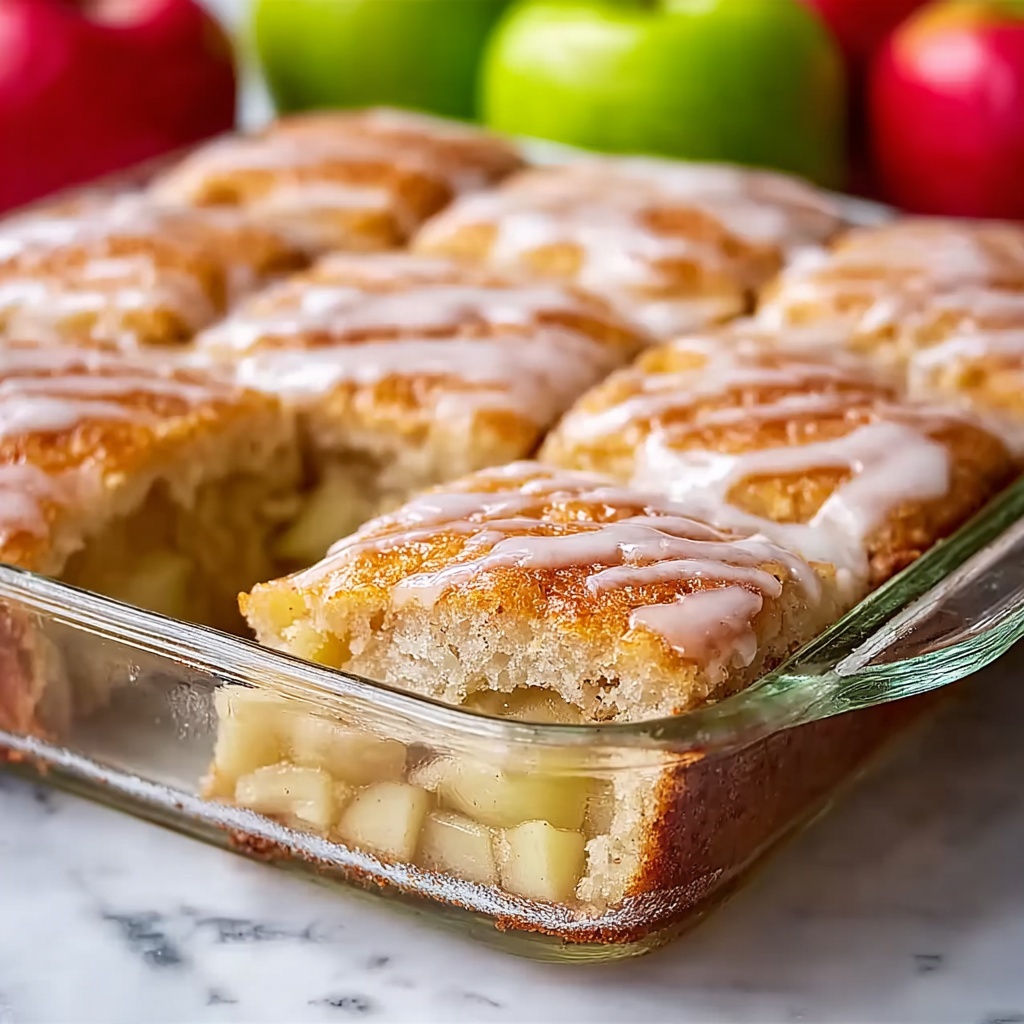 Apple Cinnamon Swim Biscuits Recipe - Recipe Image