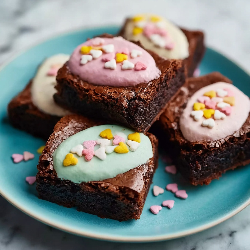 Mini Egg Brownies (Gluten-Free, Easter Baking) Recipe - Recipe Image