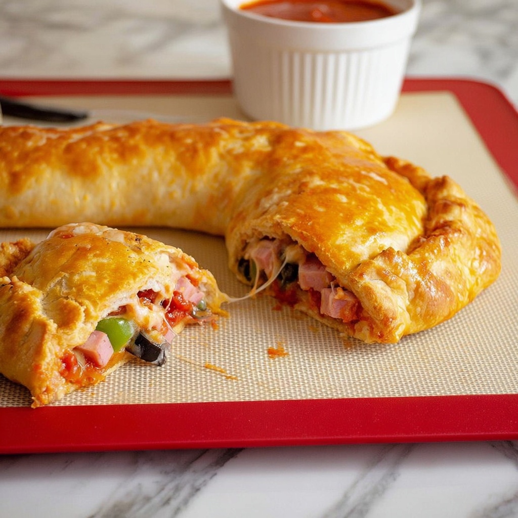 Supreme Pizza Crescent Ring Recipe - Recipe Image